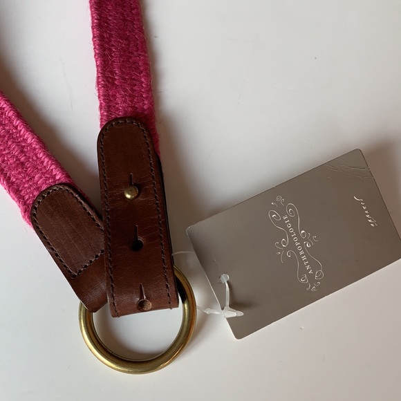 Anthropologie Linea Pelle Women’s M Pink Belt main image 4